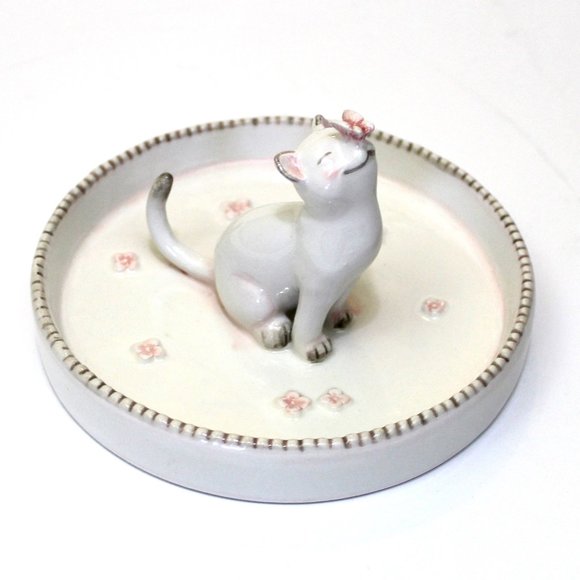 Streamline Other - Playful Kitten Trinket Dish Tray
